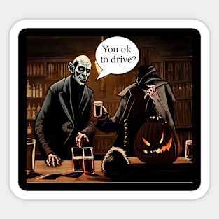 Halloween Humor Sticker